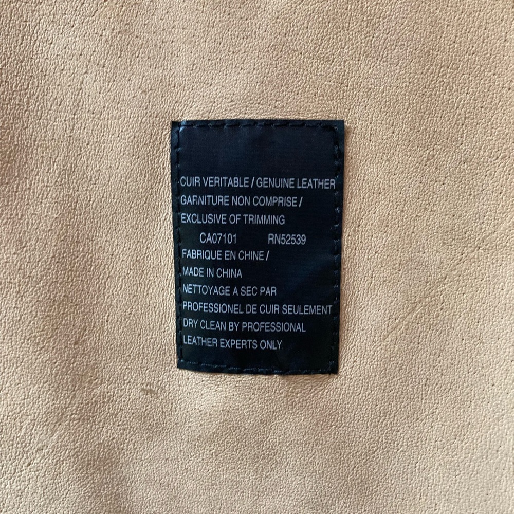Massimo Brown Suede Jacket - Picture 9 of 9